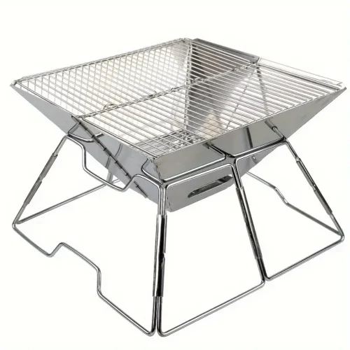 Portable Stainless Steel Folding Grill