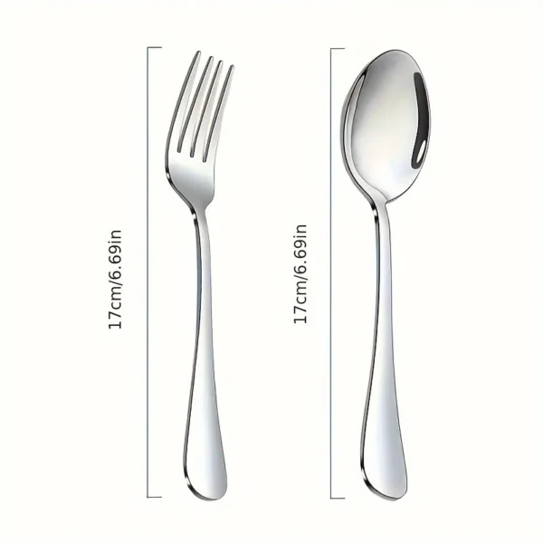 12 Stainless Steel Cutlery Set