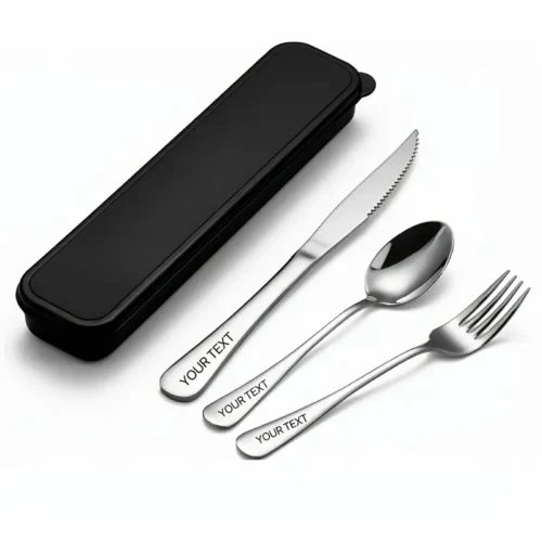 Customized Stainless Steel Travel Cutlery Set