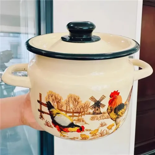 2L Enamel Stovetop Pot