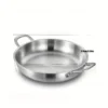 Professional Grade Stainless Steel Frying Pan