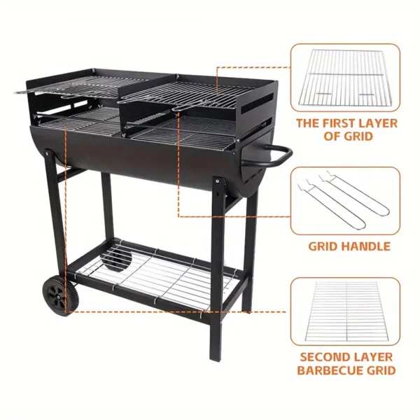 Bangrui Cast Iron Charcoal Grill