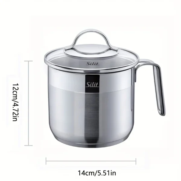 Silit 1.8L Stainless Steel Milk Pan
