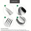Customized Stainless Steel Travel Cutlery Set