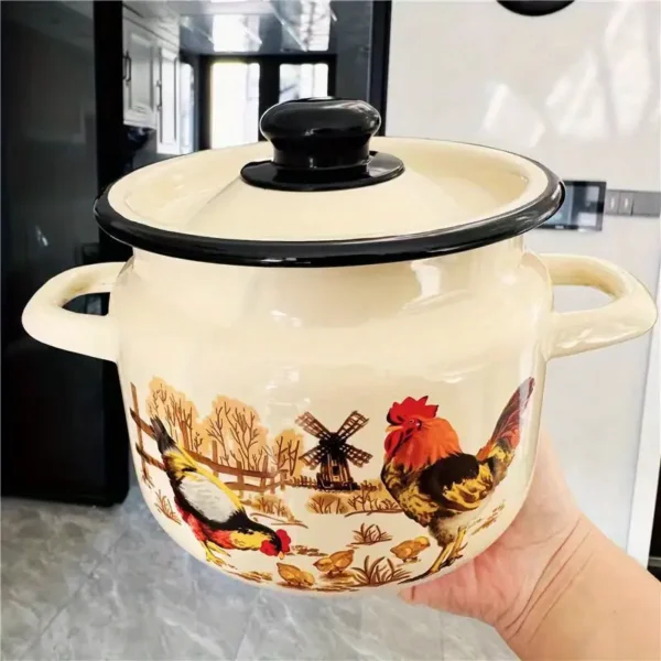2L Enamel Stovetop Pot