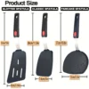 Silicone Spatula Set  3pcs